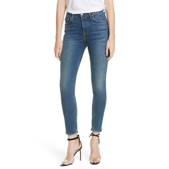 GRLFRND high rise yasmin button fly jeans 29 - Picture 12 of 14